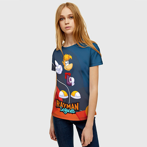Женская футболка Rayman Legends kid / 3D-принт – фото 3