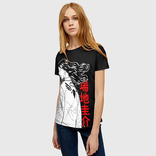 Женская футболка КЕЙСКЕ БАДЖИ BAJI ТОСВА / 3D-принт – фото 3