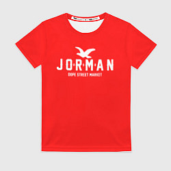 Футболка женская Узор Red Jorman Air Dope Street Market, цвет: 3D-принт