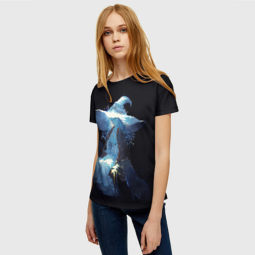 Женская футболка Ранна с волками Elden Ring / 3D-принт – фото 3