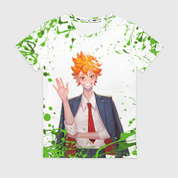 Футболка женская Позитивный Шоё, цвет: 3D-принт