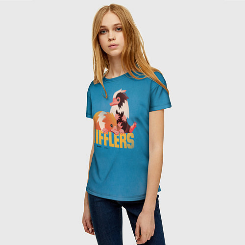Женская футболка Фантастические Твари Nifflers / 3D-принт – фото 3