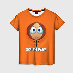 Футболка женская Южный парк - Кенни МакКормик, цвет: 3D-принт