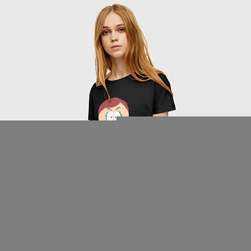 Женская футболка Южный парк - гламурный Эрик / 3D-принт – фото 3