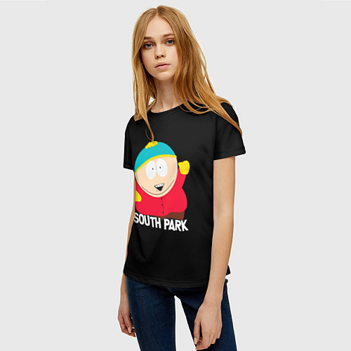 Женская футболка Южный парк - Эрик Eric / 3D-принт – фото 3