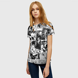 Футболка женская Убийца Акамэ pattern, цвет: 3D-принт — фото 2