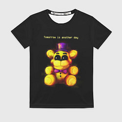 Футболка женская Five Nights at Freddys - мишка, цвет: 3D-принт