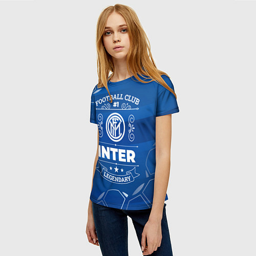 Женская футболка Inter FC 1 / 3D-принт – фото 3