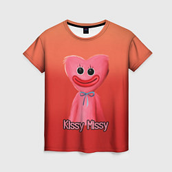 Футболка женская КИССИ МИССИ KISSY MISSY, цвет: 3D-принт