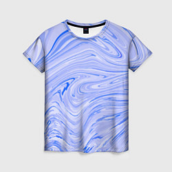 Футболка женская Abstract lavender pattern, цвет: 3D-принт