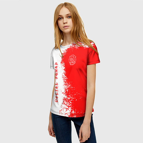 Женская футболка Velialsquad - велиал сквад / 3D-принт – фото 3