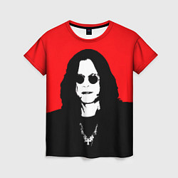 Футболка женская OZZY OSBOURNE ОЗЗИ ОСБОРН, цвет: 3D-принт