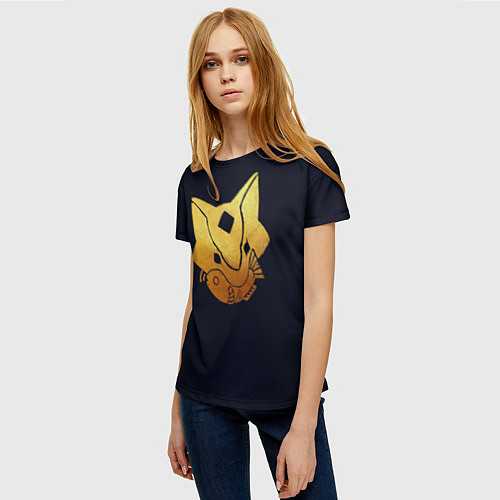 Женская футболка Sky Кошачья Маска / 3D-принт – фото 3