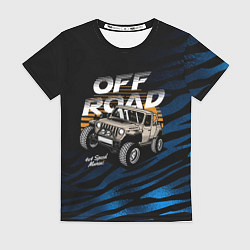 Женская футболка OFF - ROAD Внедорожник