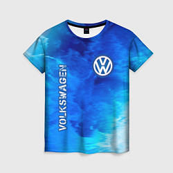Футболка женская VOLKSWAGEN Volkswagen Пламя, цвет: 3D-принт