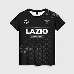 Футболка женская Lazio Champions Uniform, цвет: 3D-принт