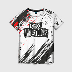 Футболка женская Sex Pistols Big Logo, цвет: 3D-принт