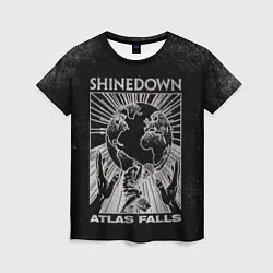 Футболка женская Atlas Falls - Shinedown, цвет: 3D-принт