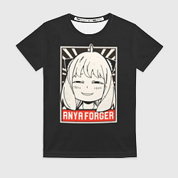 Футболка женская Аня Форджер Семья Шпиона, цвет: 3D-принт