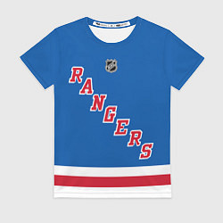 Футболка женская Артемий Панарин Rangers, цвет: 3D-принт
