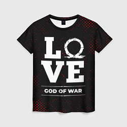 Футболка женская God of War Love Классика, цвет: 3D-принт