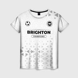 Женская футболка Brighton Champions Униформа