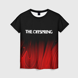 Футболка женская The Offspring Red Plasma, цвет: 3D-принт