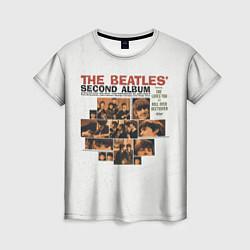 Футболка женская The Beatles Second Album, цвет: 3D-принт
