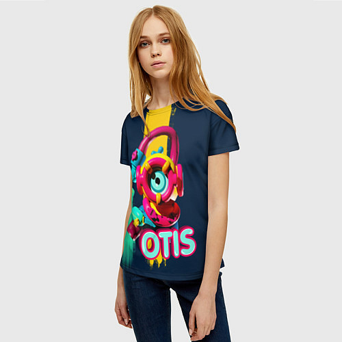 Женская футболка Brawl Otis / 3D-принт – фото 3