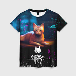 Футболка женская Stray Cat: Бродячий Кот, цвет: 3D-принт
