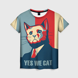 Футболка женская YES WE CAN T, цвет: 3D-принт