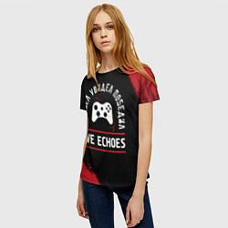 Футболка женская EVE Echoes пришел, увидел, победил, цвет: 3D-принт — фото 2