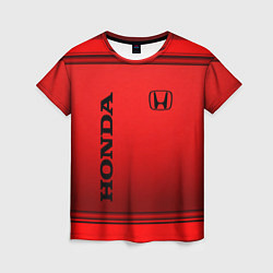 Футболка женская Хонда - спорт, цвет: 3D-принт