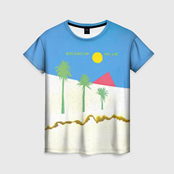 Футболка женская Boys Dont Cry - The Cure, цвет: 3D-принт