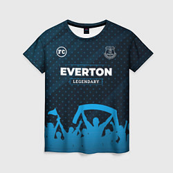 Женская футболка Everton legendary форма фанатов