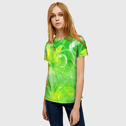 Футболка женская Мохито освежающий, цвет: 3D-принт — фото 2