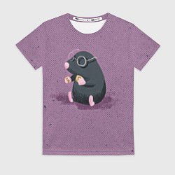 Футболка женская Маленький крот, цвет: 3D-принт