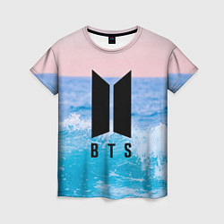 Женская футболка BTS Sea