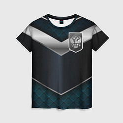 Женская футболка Silver Russia