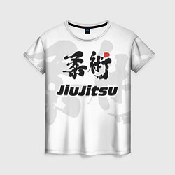 Футболка женская Джиу-джитсу Jiu-jitsu, цвет: 3D-принт