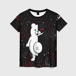 Футболка женская Monokuma paint, цвет: 3D-принт