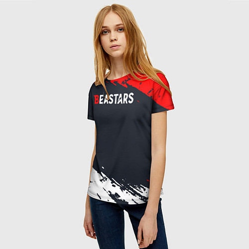 Женская футболка Beastars краска / 3D-принт – фото 3