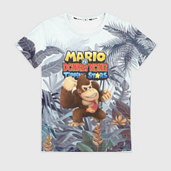 Футболка женская Mario Donkey Kong - Nintendo - Gorilla, цвет: 3D-принт