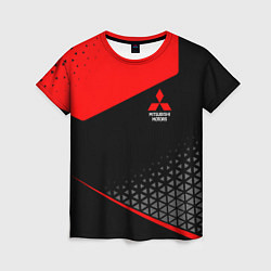 Футболка женская Mitsubishi - Sportwear, цвет: 3D-принт