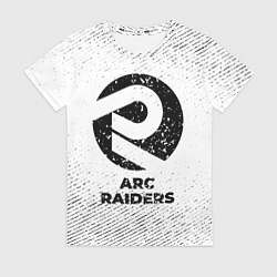 Футболка женская ARC Raiders с потертостями на светлом фоне, цвет: 3D-принт