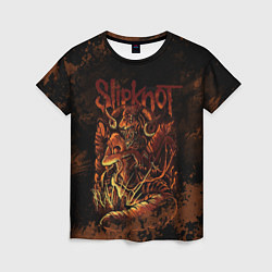 Футболка женская Slipknot Dragon, цвет: 3D-принт