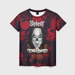 Футболка женская Slipknot dark red, цвет: 3D-принт