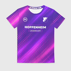 Футболка женская Hoffenheim legendary sport grunge, цвет: 3D-принт