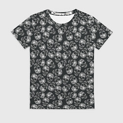 Женская футболка Черепа со звёздами