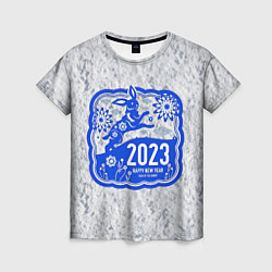 Женская футболка Happy New Year - 2023
